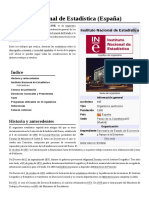 Instituto Nacional de Estadística (España) PDF