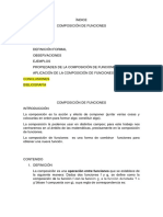 Composición de Funciones 