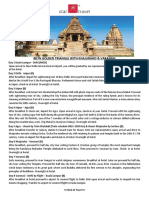 8D7N Golden Triangle Khajuraho Varanasi Star Copy 31 October 2018