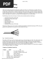 Chapter 4: Cabling: What Is Network Cabling?