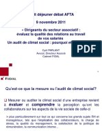 2011 11 09 Climat Social FIDAL