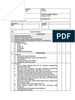 Daftar Tilik Postural Drainage