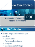 Portafolio Electronico Google Sites