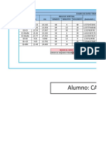 Cuadro de Calculos