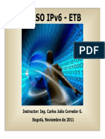 Capacitación IPV6 2011 - V3