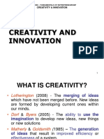 Ent300_module03 - Creativity & Innovation