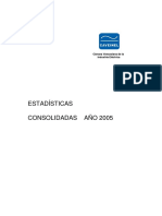 Esta Disticas Consolidadas 2005