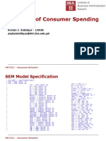 Prediction of Consumer Spending: Presenter: Arslan I. Siddiqui - 13936