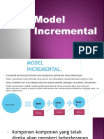 Model Incremental & Model Rasional