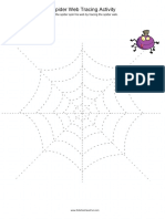 Spider Web Tracing Activity