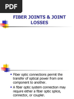 Fiber Joints & Joint Losses