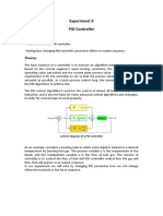 Objective:: Experiment 9 PID Controller