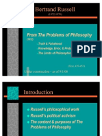 From The Problems of Philosophy