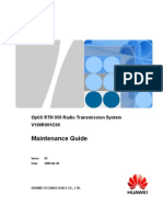 Maintenance Guide (V100R001C00 02)