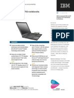 IBM ThinkPad T42 Specifications