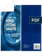 Libro de sitema de potencia Bergen a. - Power System Analysis