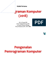 Kuliah Pertama Baskom 2018 PDF