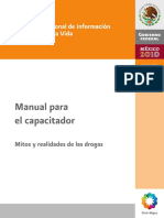 (Secretaría de Salud) Manual Mitos y Realidades Drogas