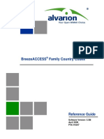 BreezeACCESS Family Country Codes 090602