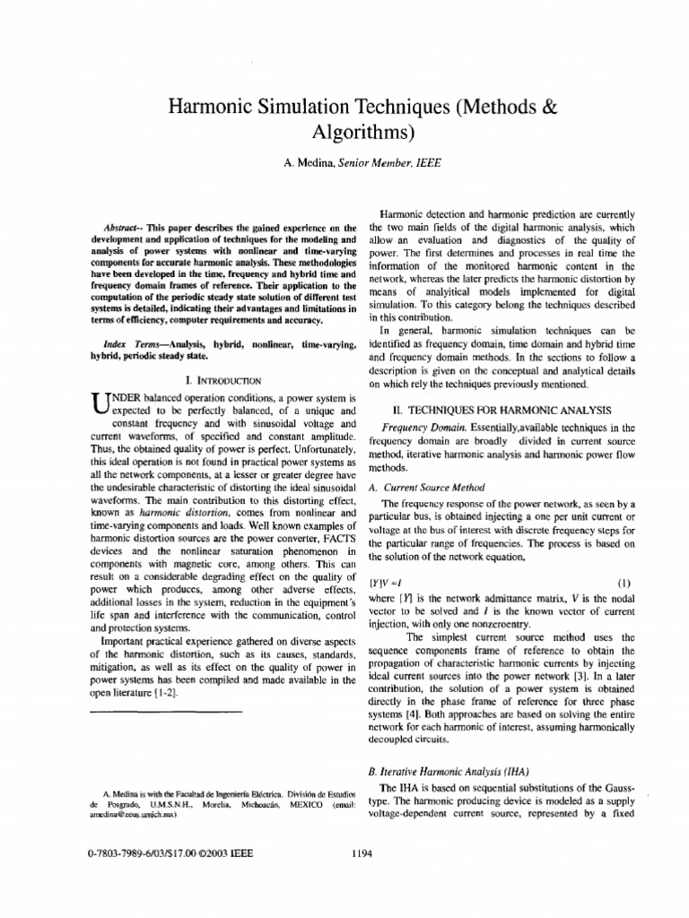 Domain Time and Frequency | PDF | Nonlinear System | Distortion