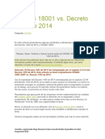 Bibliografia Salud Ocupacional SST Comparativo Leyes y Normas