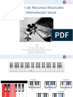 Clase III Aplicación Recursos Musicales en Intervención Vocal