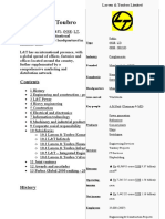 Larsen & Toubro: Indian Engineering and Construction Giant