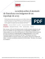 Infolibre - TVE Emite Una Noticia Sobre El Atentado de Barcelona Con Imágenes de Un Reportaje de 2015