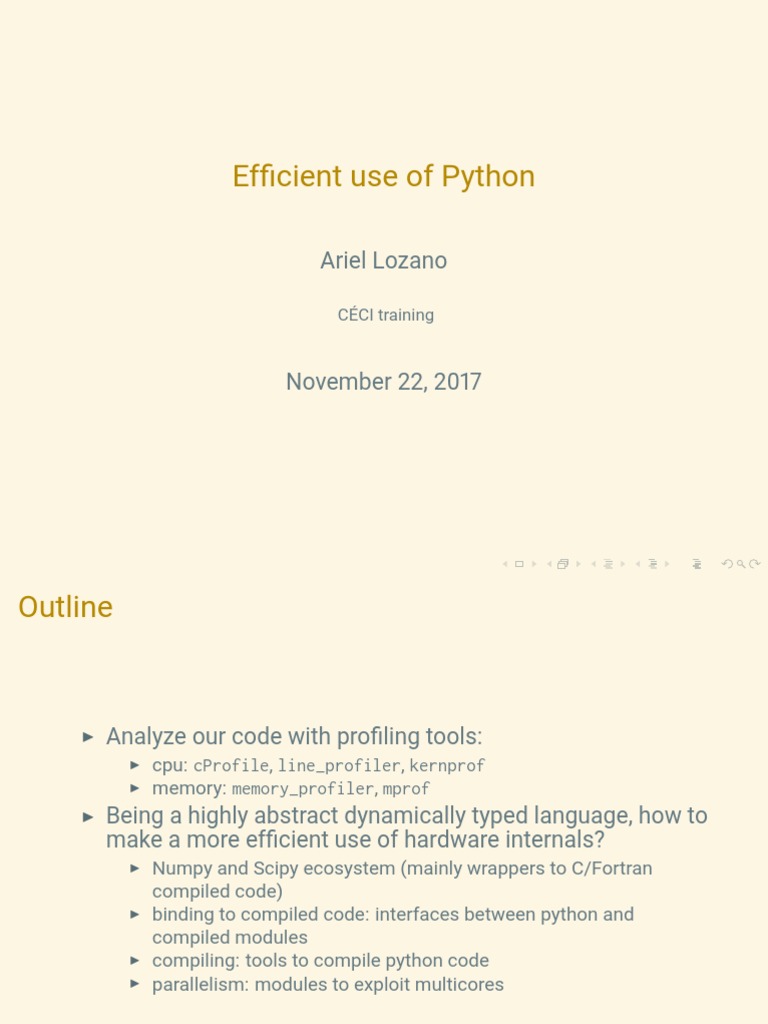 Optimizing Python Code Performance Through Profiling and Leveraging NumPy for Efficient Array