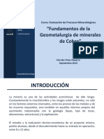 Fundamentos Geometalurgia