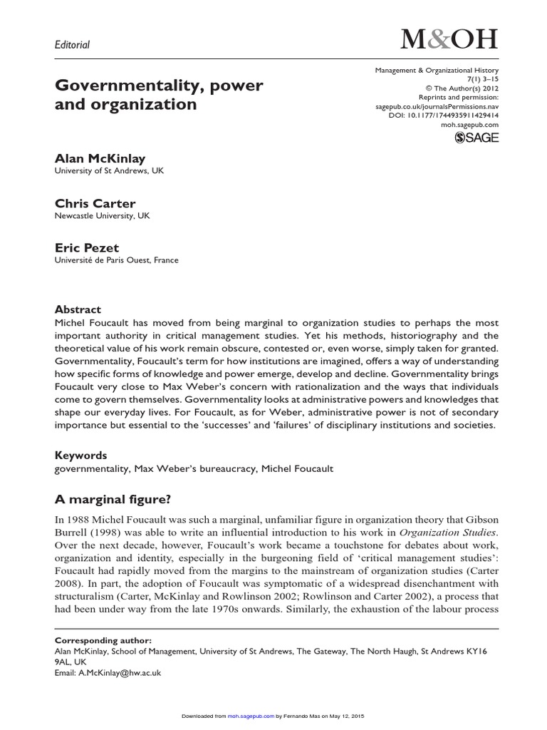 !!McKinlay Carter y Peze - 2012 - Governmentality Power and ...
