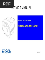 Epson Aculaser c4200 Service Manual