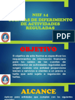Presentación NIIF 14