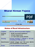 Bharat Nirman Yojana: 19 July 2006