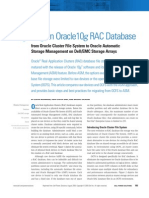 Migrating An Oracle10 RAC Database