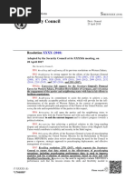 On Western Sahara, Marked-Up MINURSO Draft Obtained by Inner City Press, Which Asked and UN Confirmed Bir Lehlou Not in Buffer Strip