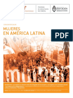 Cuadernillo Mujeres en América Latina
