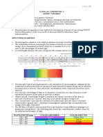 Clinical Chemistry I Analytic Techniques: Violet Blue