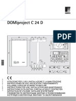 DOMIproject C 24 D Instrucciones