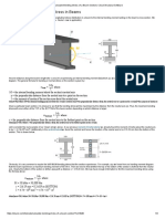 Calculate Bending Stress of A Beam Section - Cloud Structural Software