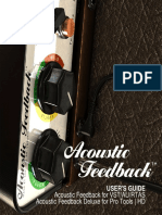 Acoustic Feedback Manual