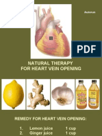 Heart Block Vein Opening Natural Remedy