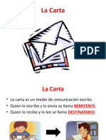 La Carta y El Recado