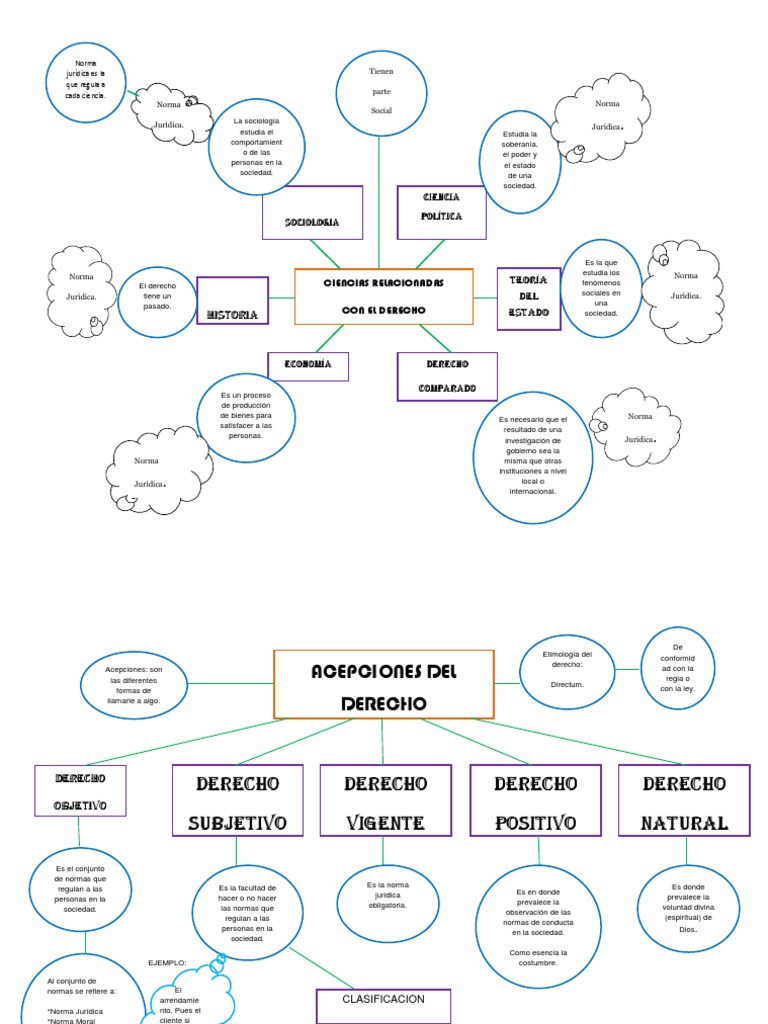 Mapas Conceptuales Derecho I .docx Norma (social