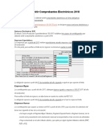 Obligación de Emitir Comprobantes Electrónicos 2018 (1)