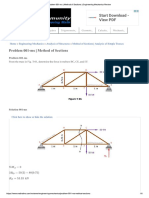 Statics (SectionMethod)