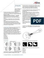 Exercicios Geografia Geral Astronomia