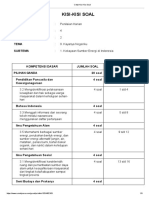 Cetak Kisi-Kisi Soal PDF