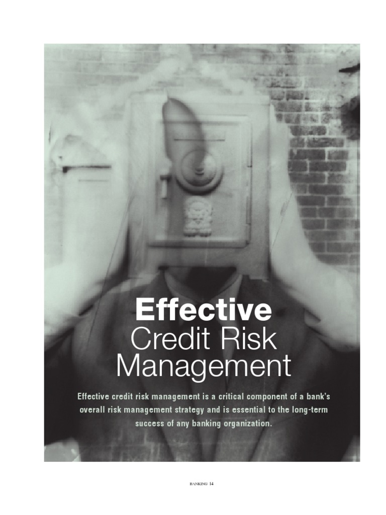 Effective Credit Risk Management PDF Credit Derivative Derivative
