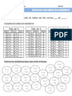 Multiplicaciones